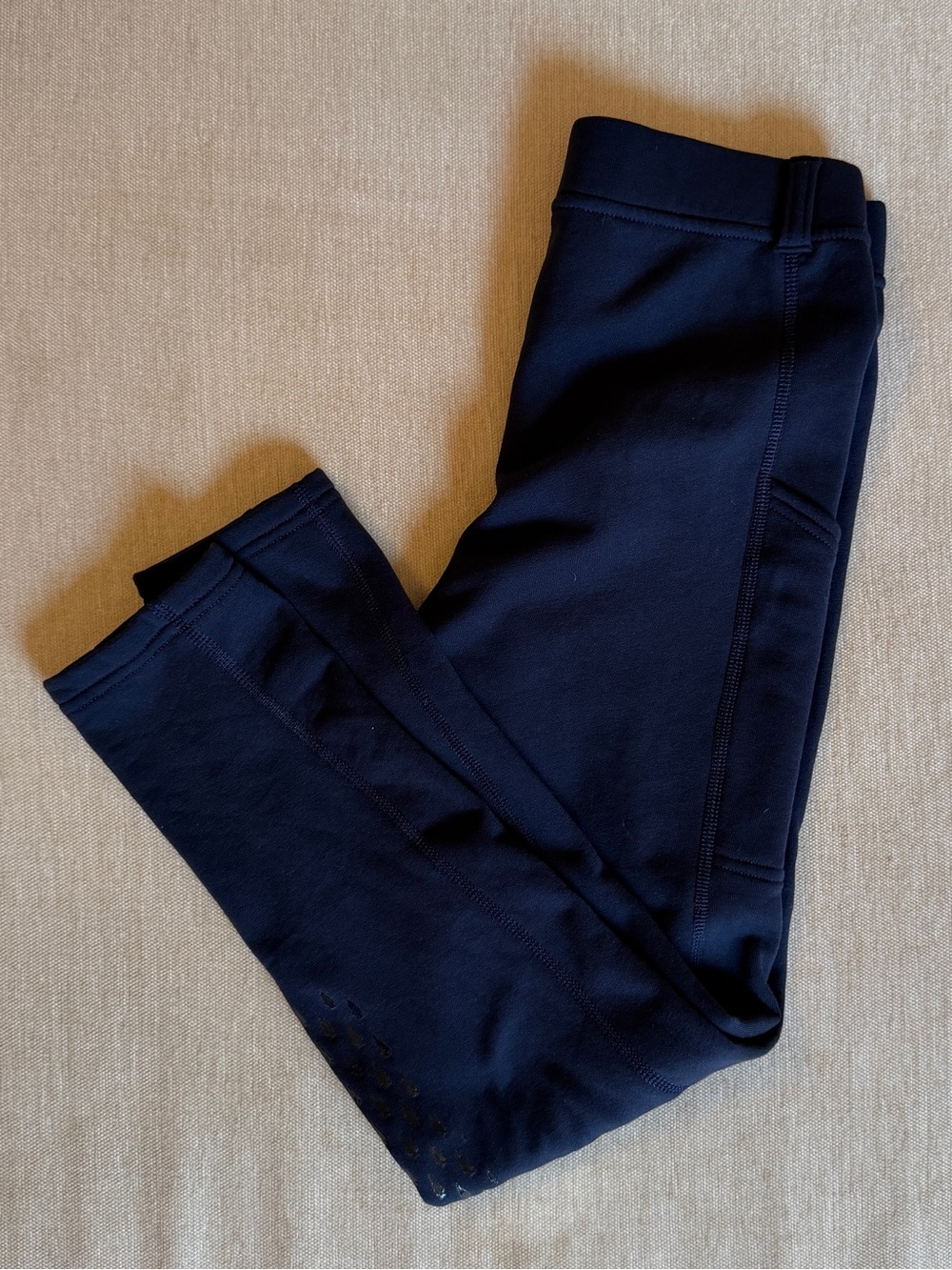 Kerrits girls large Navy riding leggings fleece-lined